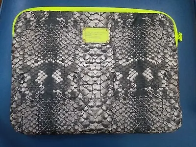 Marc Jacobs Laptop Bag Snake Print Gray And Green • $40