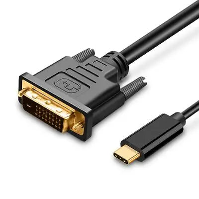 USB 3.1 Type-C USB-C To DVI Adapter Cable 1080P HD For Samsung Galaxy S10+ Lead • $9.99