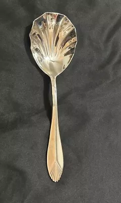 Heritage Mint Safrano Solid Shell Casserole Spoon 8.5” 18/10 Flatware Modern • $11.99