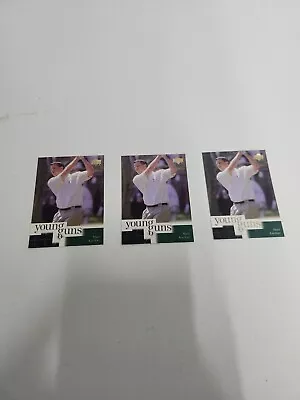 (3) 2001 Upper Deck - Young Guns #86 Matt Kuchar (RC) • $8.99