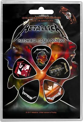 Metallica - Hardwired To Self Destruct Guitar Picks (Set Of 5) • $11.99