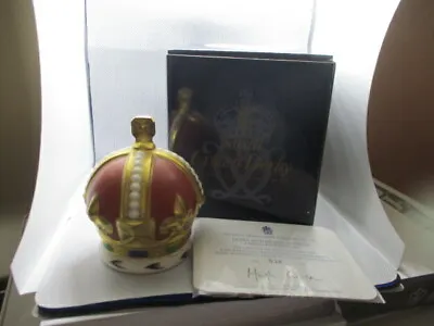 £49.99 • Buy Royal Crown Derby Queen Mother 100th Birthday Crown Paperweight 538/950