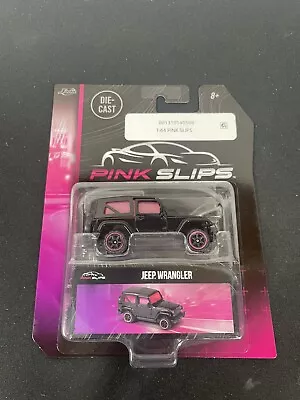 2023 Majorette - Jada - Pink Slips - Jeep Wrangler - Black - New • $8.99