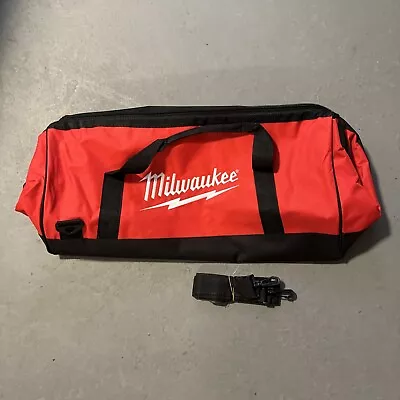 Milwaukee 24 Inch Large 6 Pocket Heavy Duty Canvas Tool Bag 24  X 12  X 12  New • $30