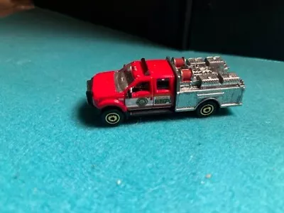 LOOSE-Custom MATCHBOX(Mattel) Ford F-550 SUPERDUTY ICS Type VI Wildland Fire Rig • $1.89