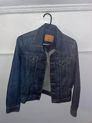 Earl Jeans Vintage Denim  Jacket UK S Fits UK 8-10 • £16.99