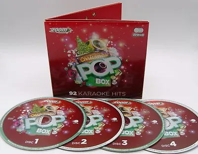 £9.95 • Buy The Ultimate CHRISTMAS KARAOKE MEGA COLLECTION - 4 CD+G Discs - 92 HITS!