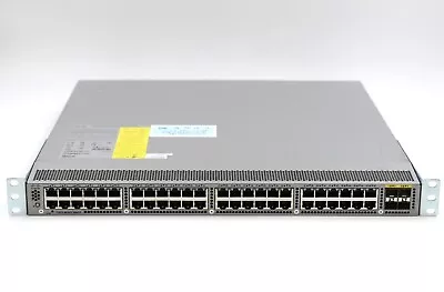 Cisco Nexus 3048TP 48-Port 4xSFP+ Gigabit Ethernet Switch P/N: N3K-C3048TP-1GE • $99.99