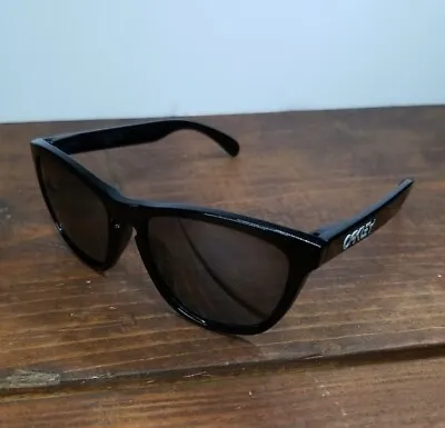 Oakley Frogskins Polished Black Sunglasses OO9245-02 54-17-138 Frames Only • $79.97