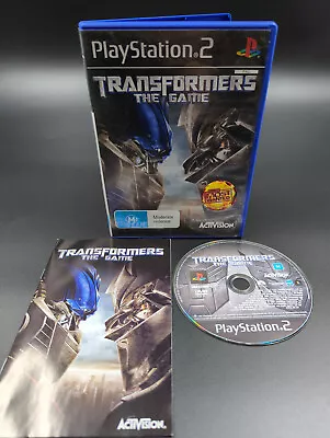 Transformers The Game (PlayStation 2 PS2) FAST FREE POST • $12.95