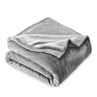 Bare Home Microplush Fleece Blanket - Lightweight & Ultra Soft • $29.99