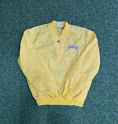 Vintage 90s Starter Los Angeles Lakers NBA Windbreaker Size Small Kobe Magic  • $60