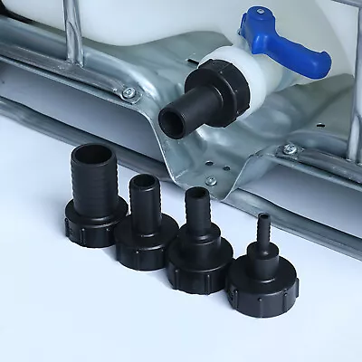 IBC Adapter Connector Water Tank Valve 1/2  To 2  Garden Hose Tap Fitting Tools • £7.27