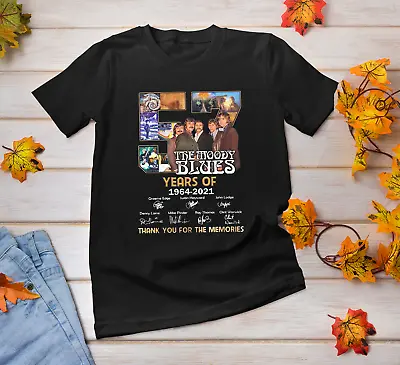 The Moody Blues 1964-2021 57 Years Anniversary Actors Signatures Fan Shirt • $12.95