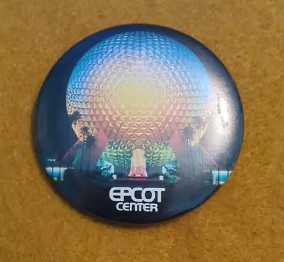 Vintage 80s EPCOT Center Disney World Vtg 2  Pin Pinback Badge Button • $3.50