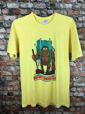 Vintage 90s Crazy Shirts Hawaii Bigfoot Single Stitch Double Sided Medium Funny  • $74.99