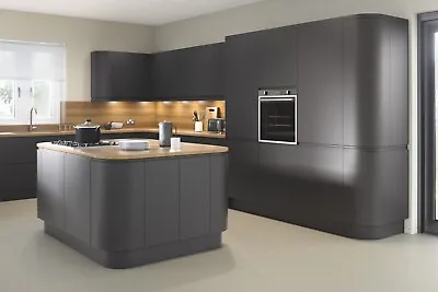 New Not Ex-display - Matt Anthracite Handleless Kitchen - Trade Supplier • £2088