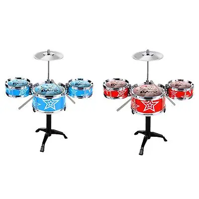 Kids Drum Toy Mini Drum Set Creative Music Enlightenment Music Instruments • $20.33