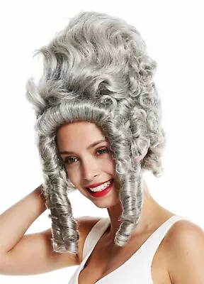 £31.16 • Buy Wig Ladies Theatre Cosplay Baroque Marie Antoinette Countess Noble Woman Grey