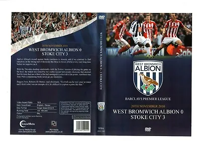 £10 • Buy West Brom V Stoke City Dvd Premier League 20th Nov 2010
