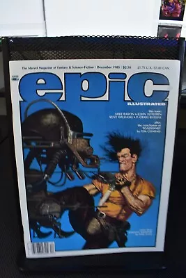 Epic Illustrated December 1985 Marvel Fantasy & Science-Fiction Magazine Byrne • $0.99