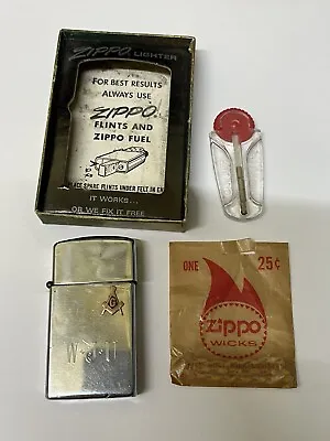 Zippo With Masonic Emblem • $67.15