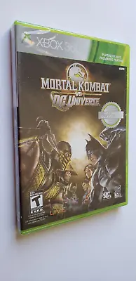 MORTAL KOMBAT VS DC UNIVERSE (Microsoft Xbox 360 2009) Two Tiny Rips In Cello • $11.04