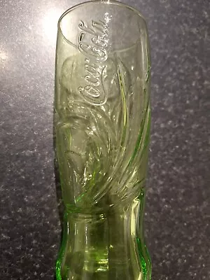 Mcdonalds Coca Cola Glass Lime Green • £8.50