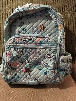 Vera Bradley Essential Large Backpack Paisley Wave  • $39.99