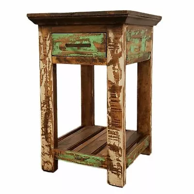 Cabana Multi Color End Table With 1 Drawer • $305