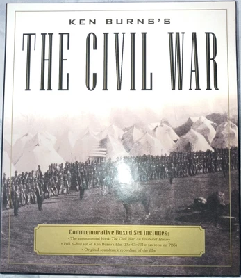 $29.99 • Buy Ken Burns's The Civil War Commemorative Boxed Set (includes 6 DVDs, CD, & Book)