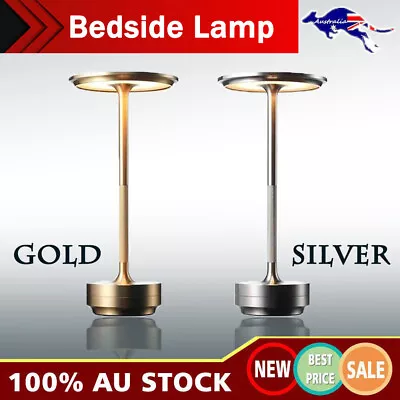 LED Cordless Table Desk Lamp Touch Dimmable Night Light Rechargeable Bedroom AU • $38.11