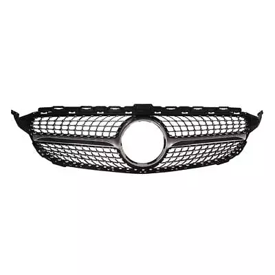 Diamond Radiator Grille W205 C63AMG Front For Benz C-Class C-Classe S W205 • $145.85