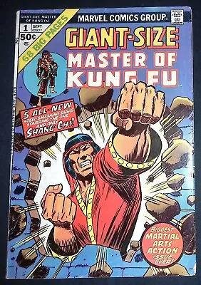 Master Of Kung-Fu Giant-Size #1 Bronze Age Marvel Comics F • £19.99
