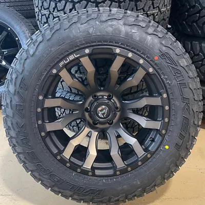 20x10 Fuel D674 Blitz Wheels 34 Falken AT3 Tires 8x170 Ford Super Duty F250 F350 • $3199