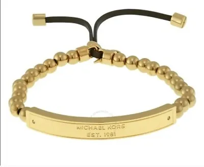 Michael Kors Bracelet Gold Tone Beaded • $45