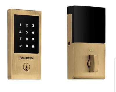 Baldwin Touchscreen Minneapolis 8225060ZW Keyless Entry Z-Wave Deadbolt Brass • $298