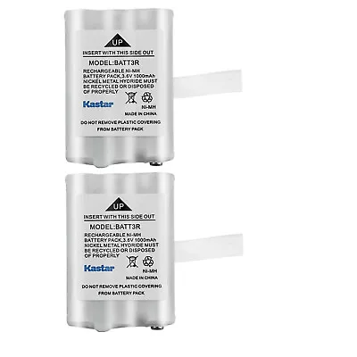 Kastar 2-Pack Battery For Midland AVP14 BATT3R LXT600 X-TALKER T51 T55 Radios • $13.99