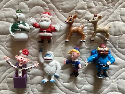 Lot 8 Rudolph The Rednose Reindeer Island Of Misfit Toys Figures • $13.99