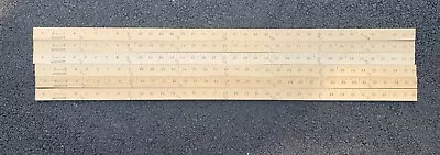 New WESTCOTT YARDSTICK RULER Vintage Unfinished Wood LOT Of 6 • $19.99