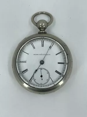 Vintage Silver Ore Elgin Nat’l Watch Co. Pocket Watch • $28