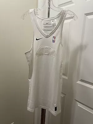 Nike Pro NBA Team Player Issue Breathable Training Tank Top 880805-100 M-T S28 • $60