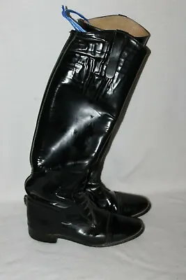 Tall Black Boots Equestrian Womens Size 6 18884 Horse Show 7946 Riding Schooling • $26.75