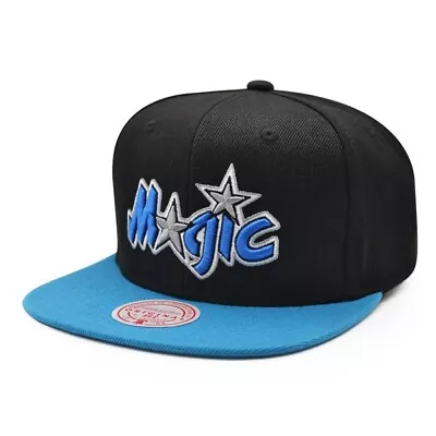 Orlando Magic Mitchell & Ness VINTAGE 2TONE Snapback Hat - Black/Royal • $34.99