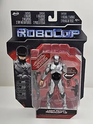 Robocop 6  Action Figure 1.0 Light Action Silver Variant By Jada Toys 2014 Movie • $49.99