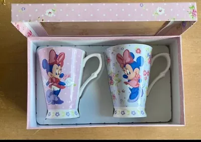 Minnie Mouse Bone China Coffee Mug Set • £25