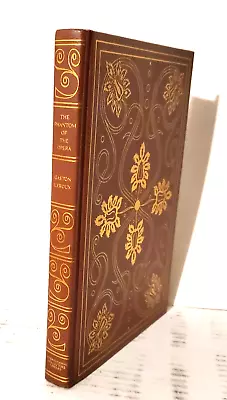 THE PHANTOM OF THE OPERA Gaston Leroux Leather-like ICL Book PURTY! • $39.75