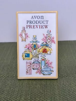 Avon Mrs Albee Award Product Review Porcelain Sign Figurine Accessory 4  • $12.99
