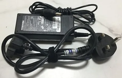 £8.99 • Buy Genuine Toshiba Laptop Charger 19v - 3.42a 65w With Power Lead Ref:2927