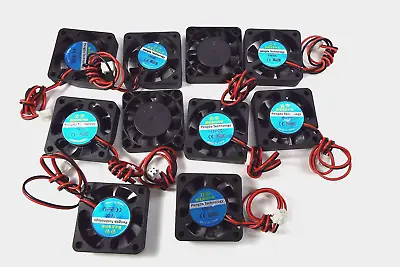 X10 12V DC BOX COOLING FAN 40X40X1OMM BRUSHLESS JST 2 PIN 2.54 CONNECTOR 3D USA • $12.99